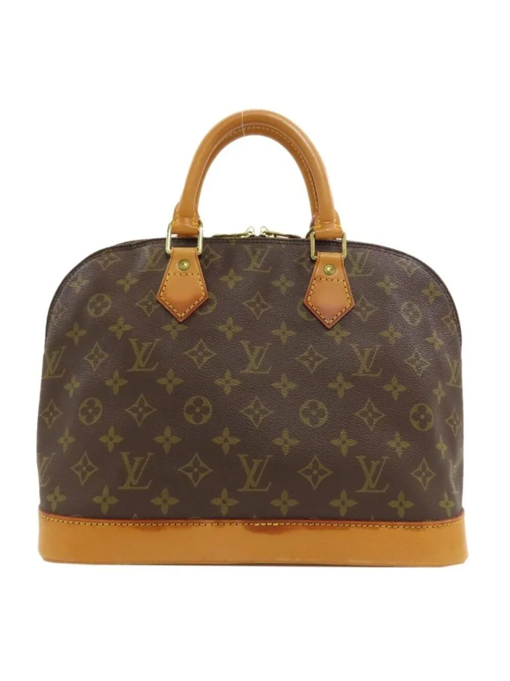 Louis Vuitton Alma Handbag Monogram Canvas